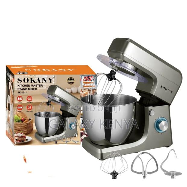 Sokany Stand Mixer - 8litres - thumbnail 7