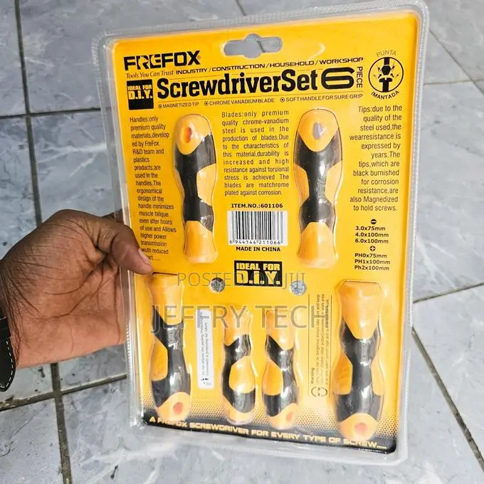 Screwdriverset 6