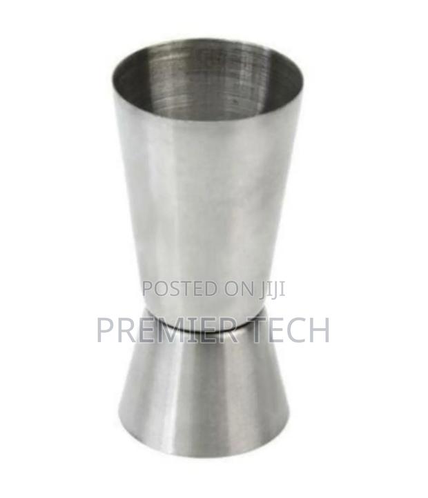 Metallic Double Sided Tot Glass