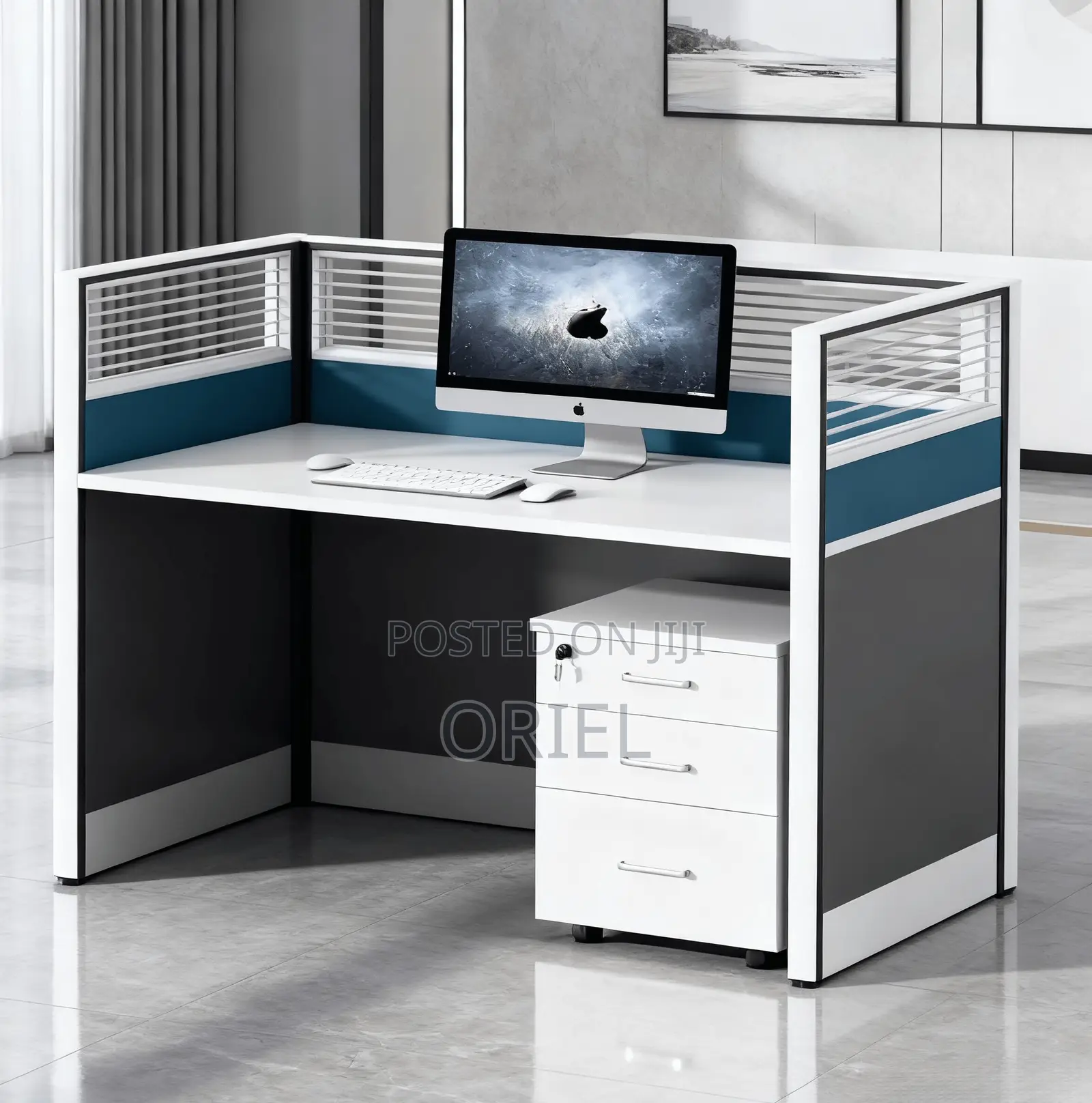 Office Workstation: Individual Staff Office Workstation Desk