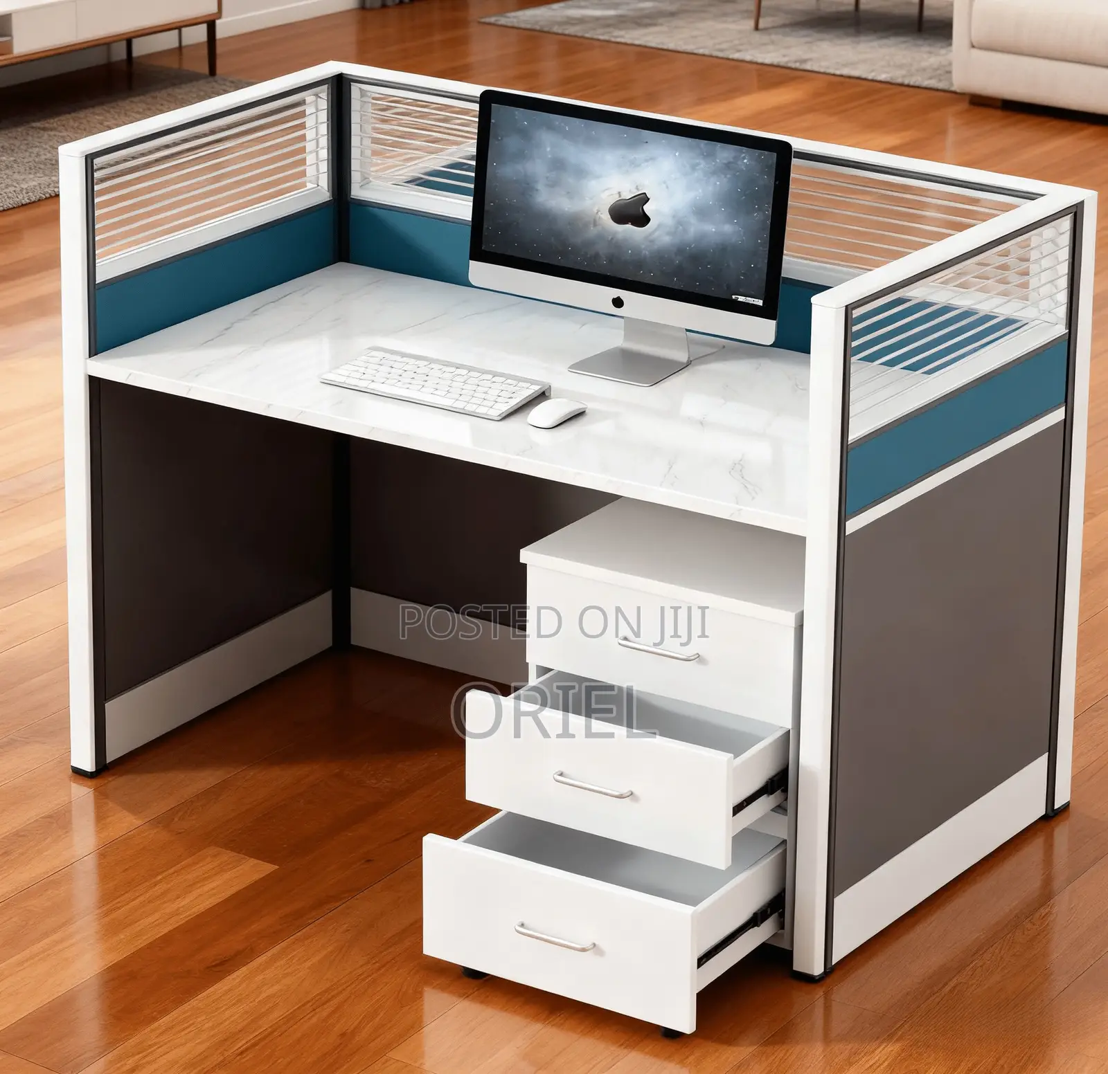 Office Workstation: Individual Staff Office Workstation Desk