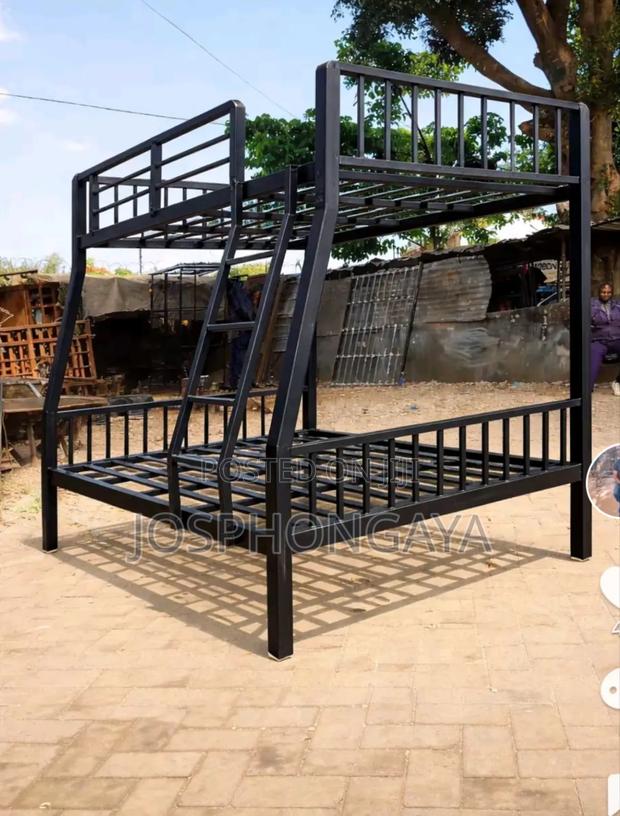 Metallic Double Decker Bunk Bed,4 Up 5 Down Sized - main view