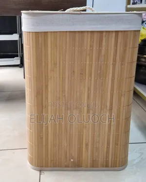 Foldable Bamboo Laundry Basket