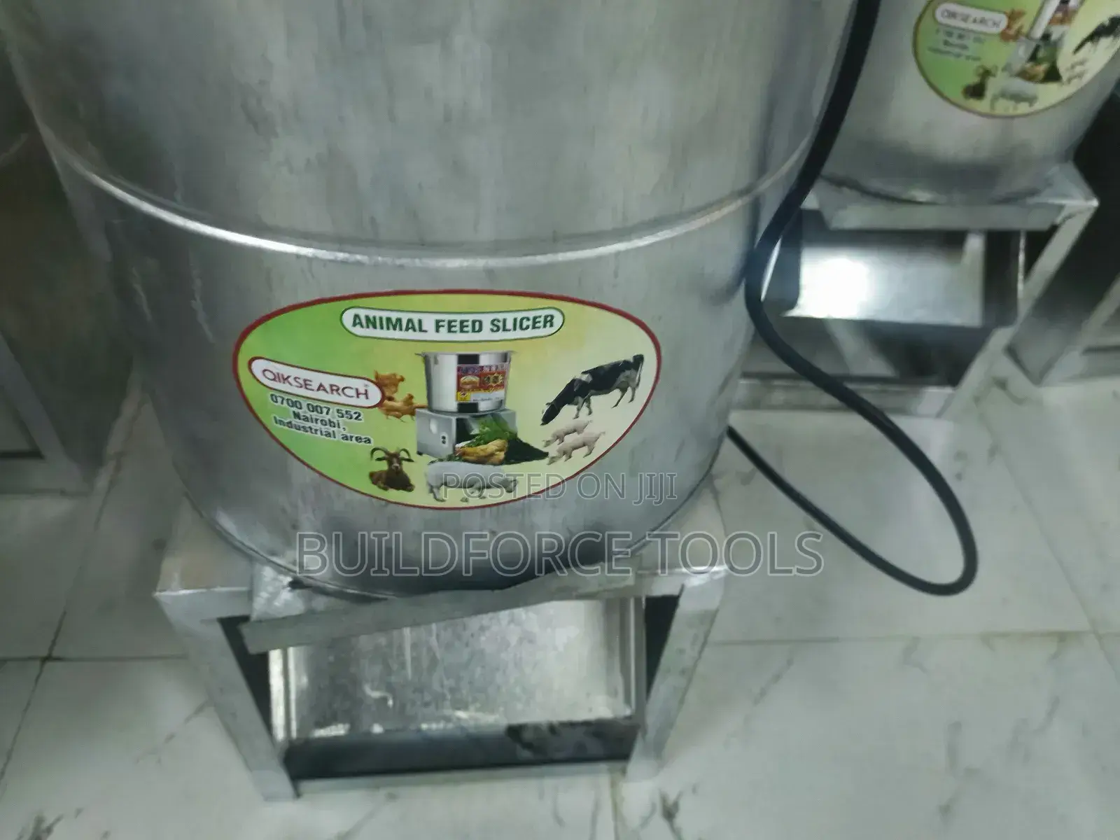Electric Animal Feed Slicer Machine