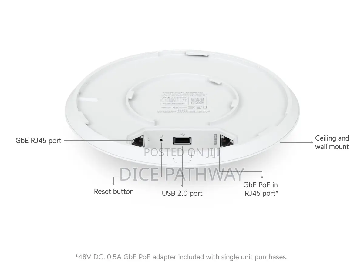 Unifi Ap Ac Pro Indoor/Outdoor Access Point (Uap-Ac-Pro)