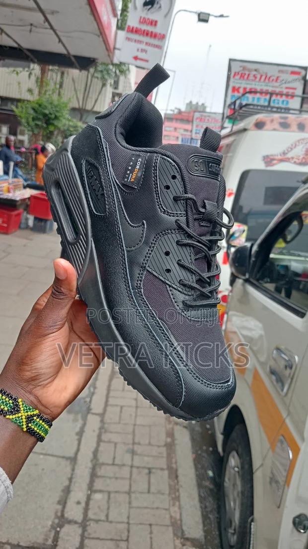 Airmax 90 Black Sneakers - thumbnail 4