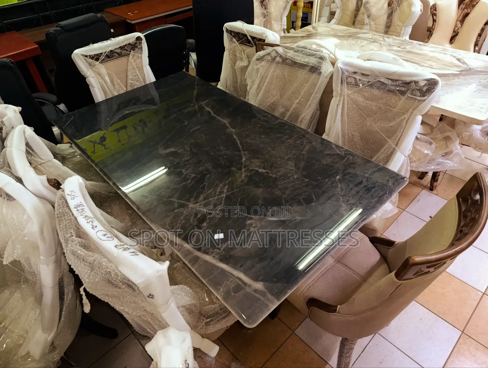 Toptier Family 8-seater Dining Set. Delivery Services Available.