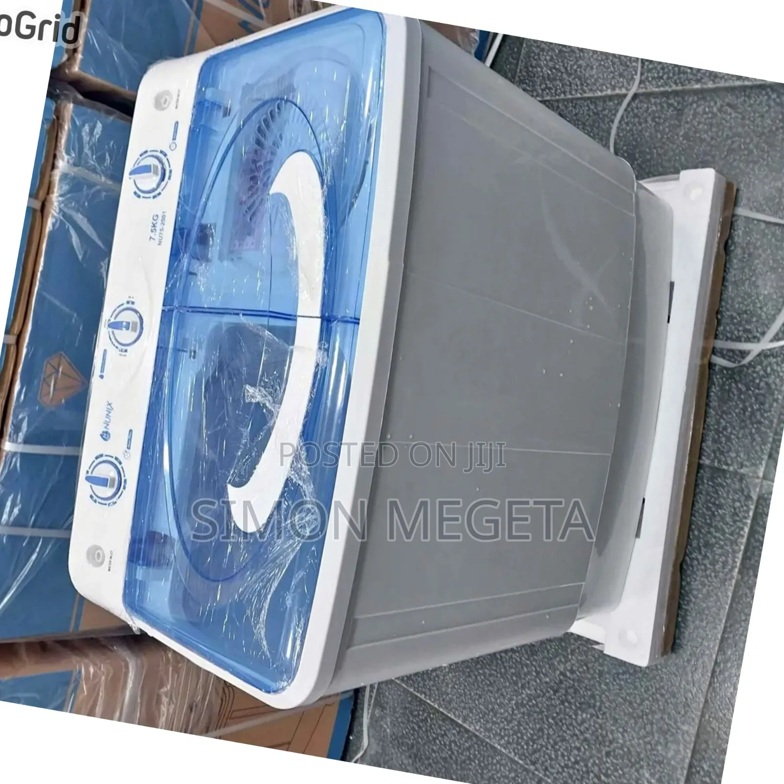7.5 Litres Nunix Washing Machine Restocked