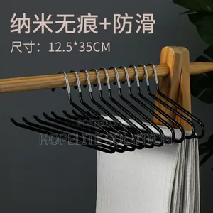 Seamless Trouser Hanger Non-slip Metal Shirt Trouser Hook Hanger