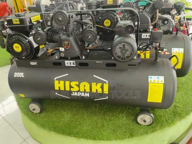 Hisaki 2 in One Air Compressor 200 Litres - thumbnail 4