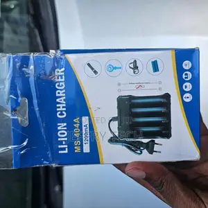Li-Ion Charger Ms 404a 1200ma 18650
