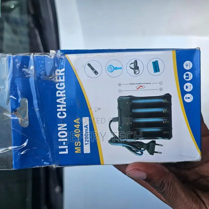 Li-Ion Charger Ms 404a 1200ma 18650