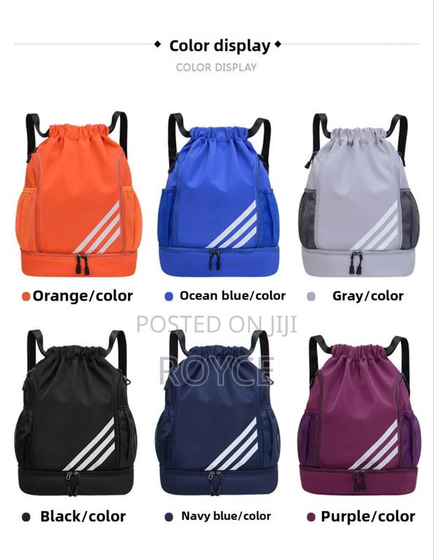 Sports Drawstring Backpack - main view