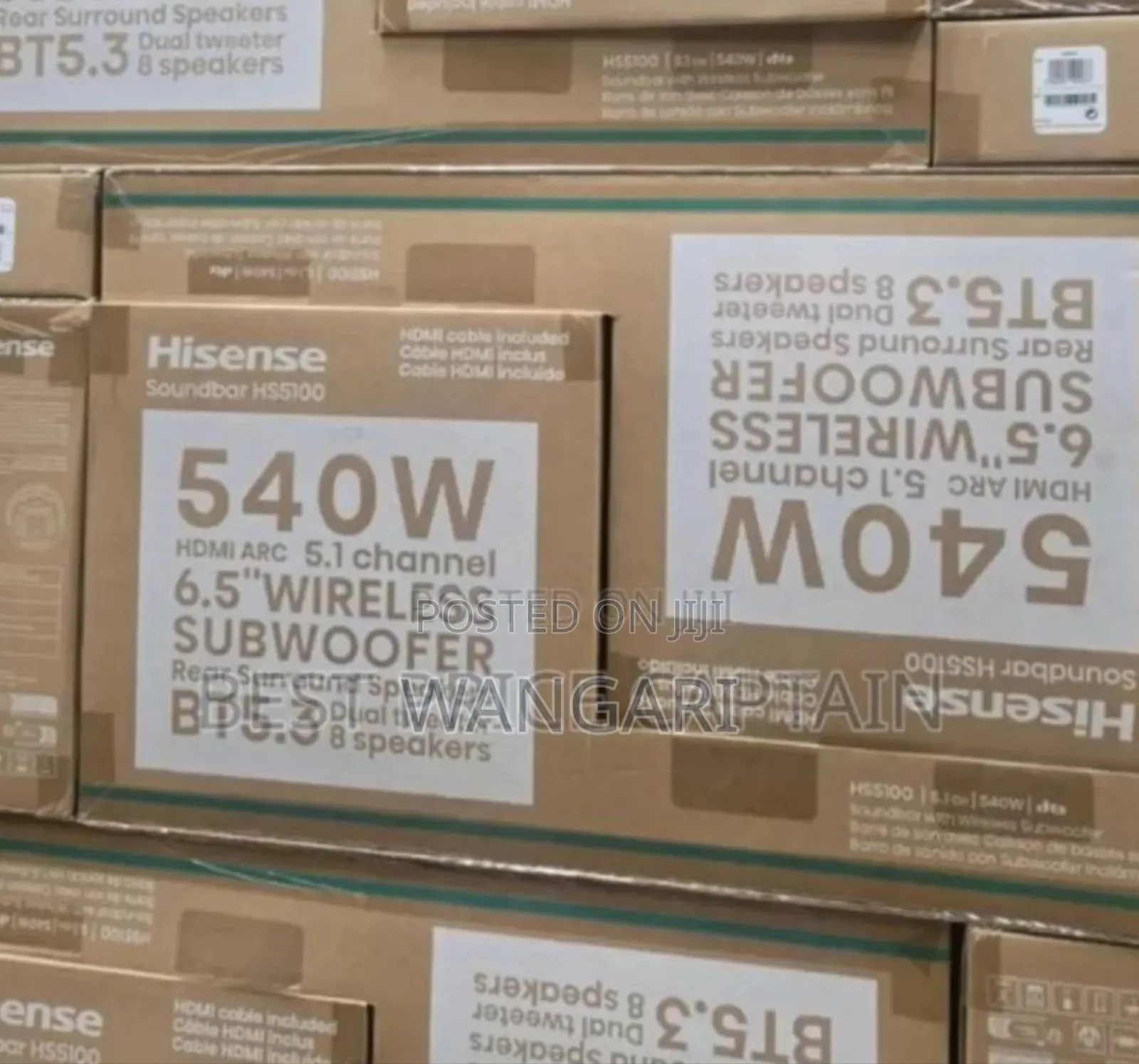 Ax5100g Hisense Sounds Bar 540watts