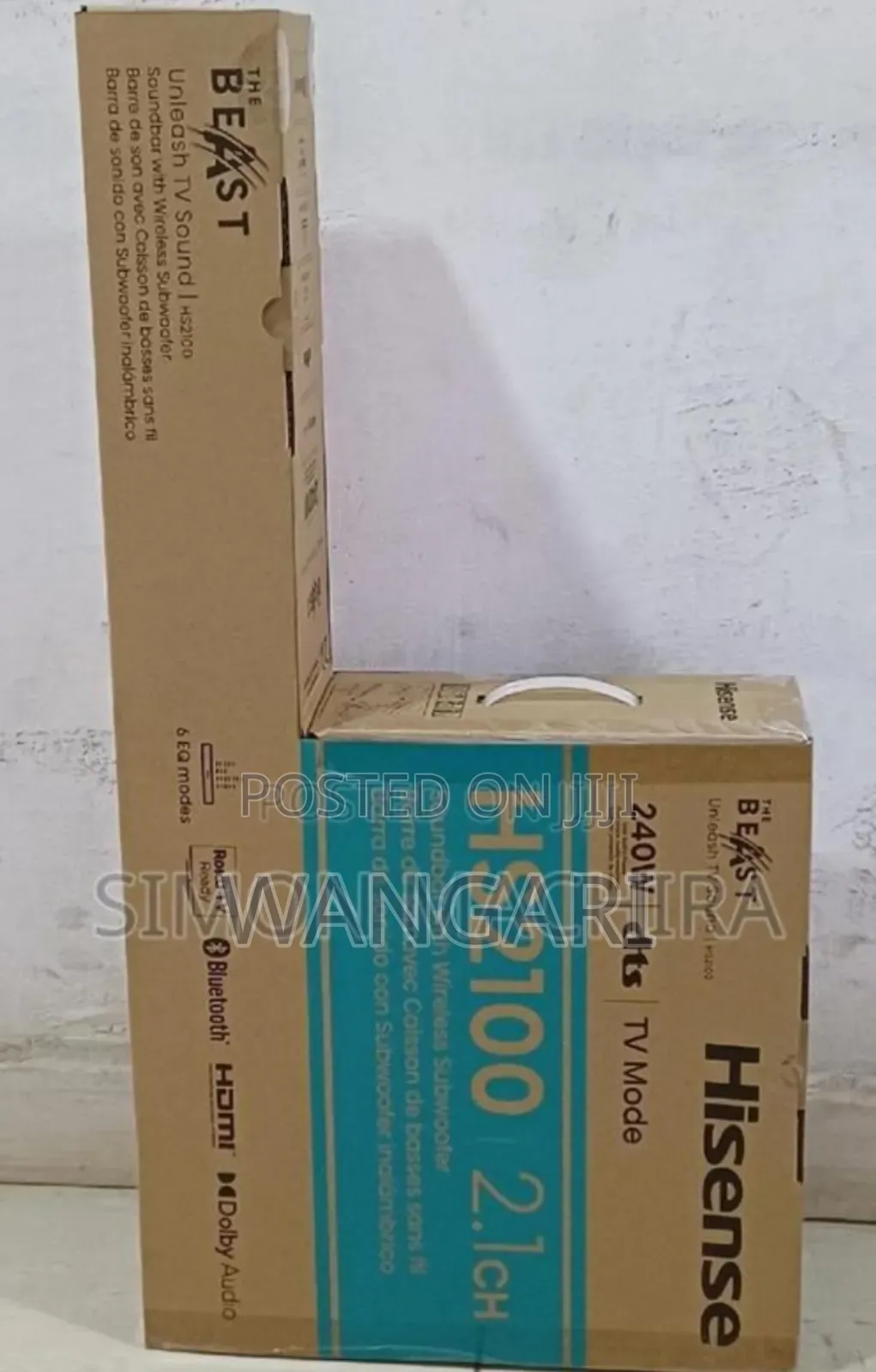 Hisense Sounds Bar Hs2100