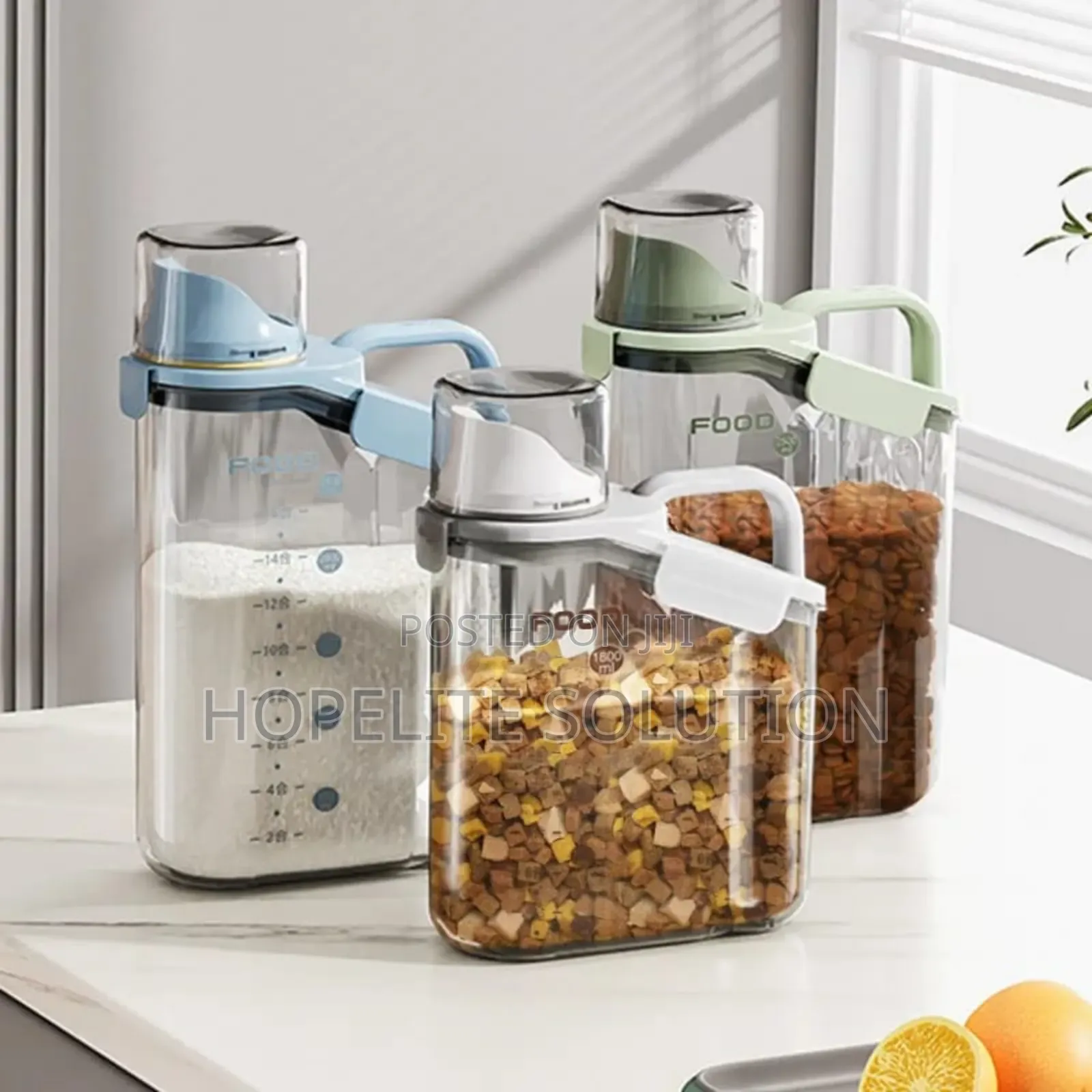 Acrylic Cereal Container 2.5kgs