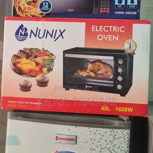 Nunix 40l 4 Knobs Electric Oven With Rotisserie