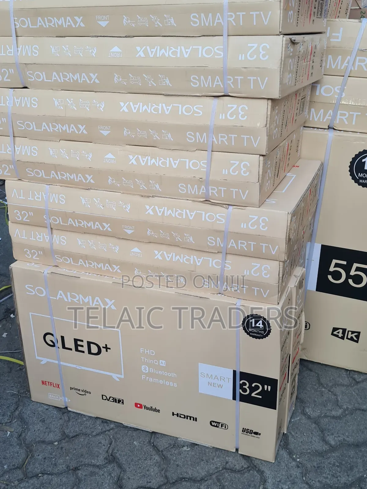 Solarmax 32 Inches Smart Android Tv