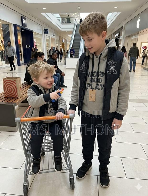 Work Hard / Play Hard Boys 3pcs Set - thumbnail 4