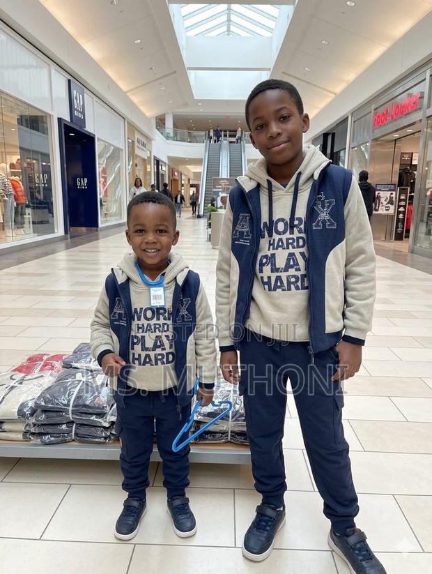 Work Hard / Play Hard Boys 3pcs Set - main view