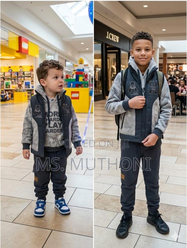 Work Hard / Play Hard Boys 3pcs Set - thumbnail 3