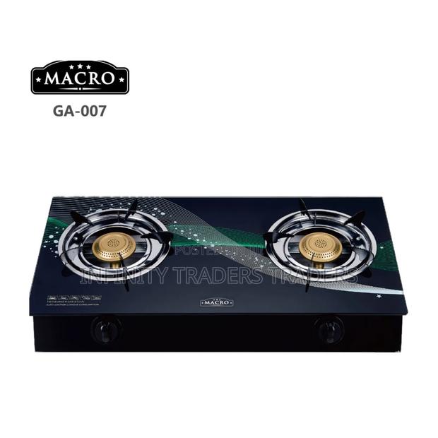 Nunix Macro 2 Glass Burner Cooker