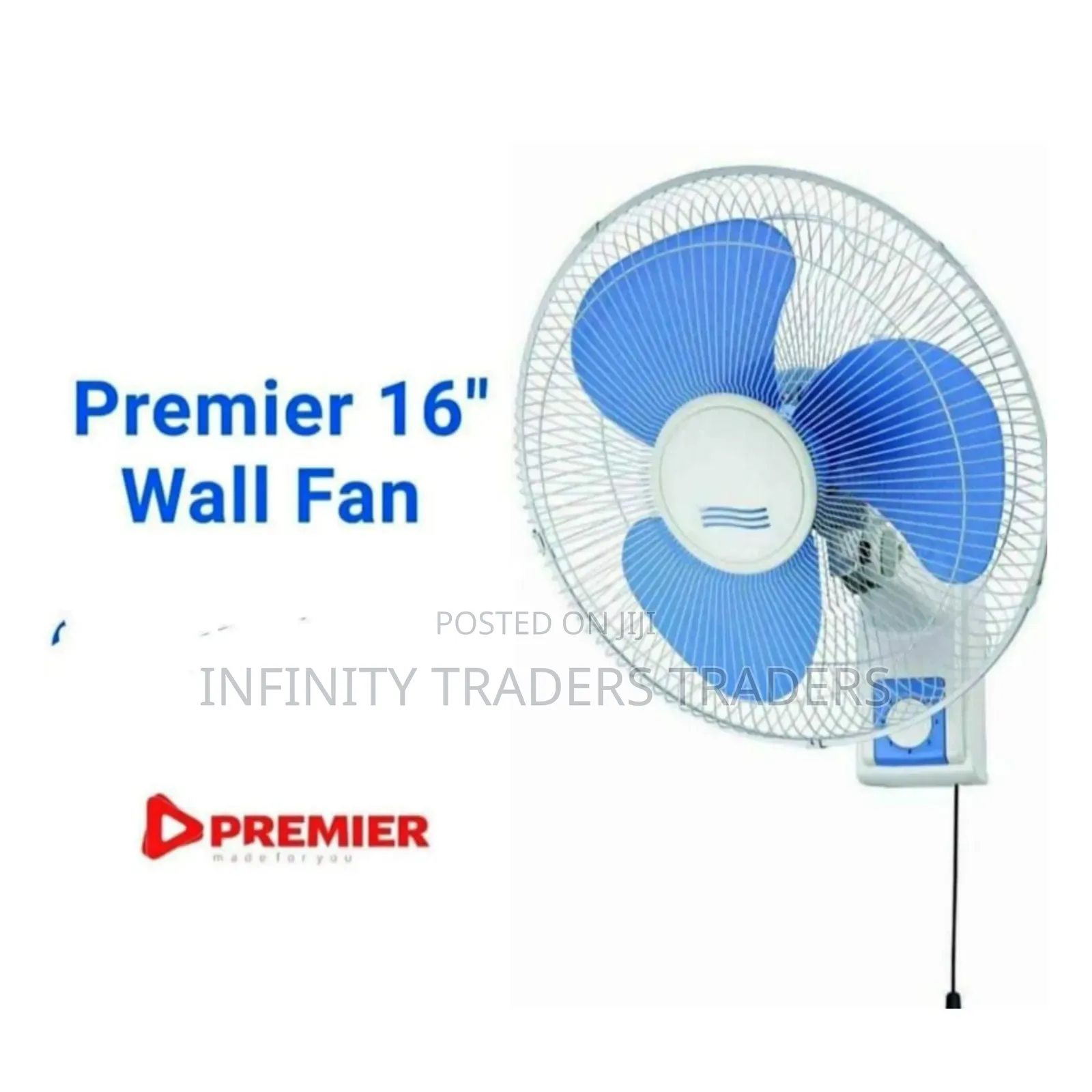 Premier Wall Fan 16 Inches