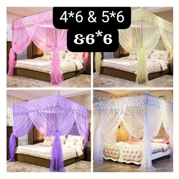 Four Stand Mosquito Net*
*Size 4/6, 5/6 6/6