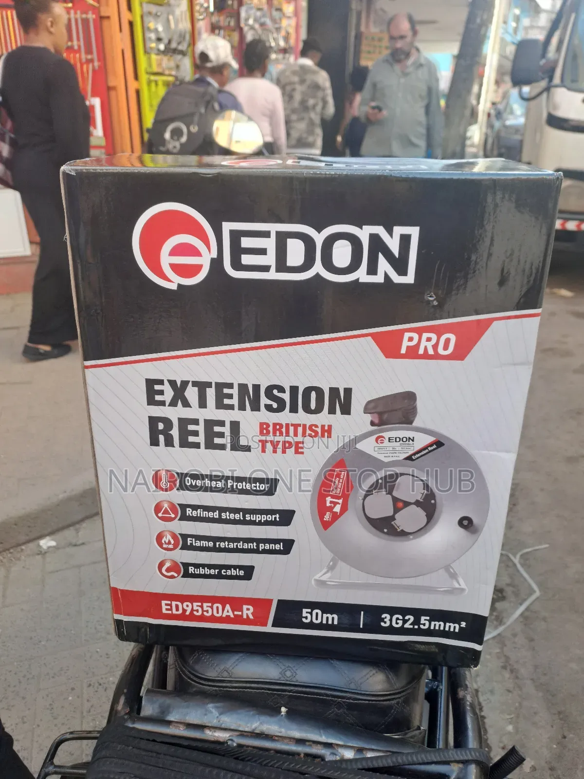 Edon Heavy Duty Extension Cable 50m×2.5mm