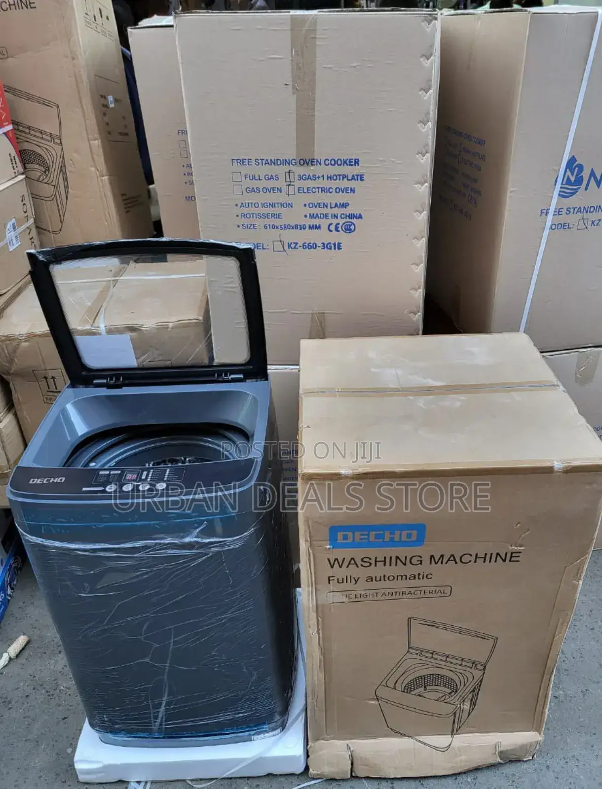 Decho 15kg Top Load Fully Automated 
With 2 Yrs Warrant
