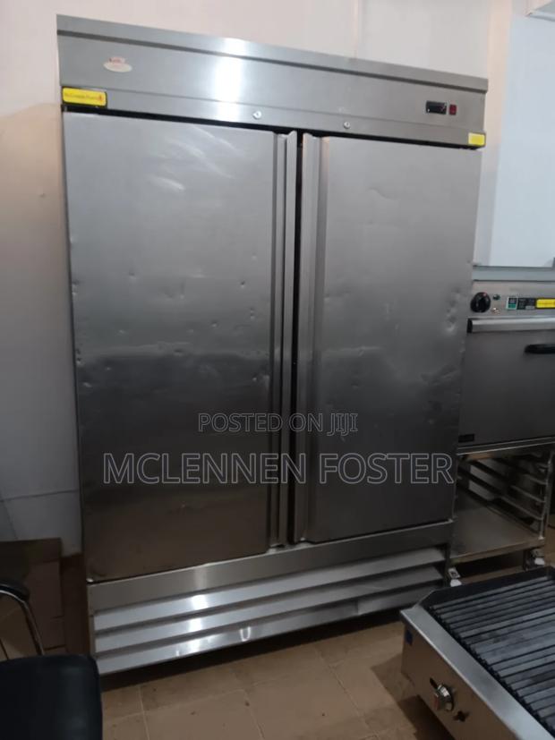 Stainless Commercial Kitchen Fridge - main view