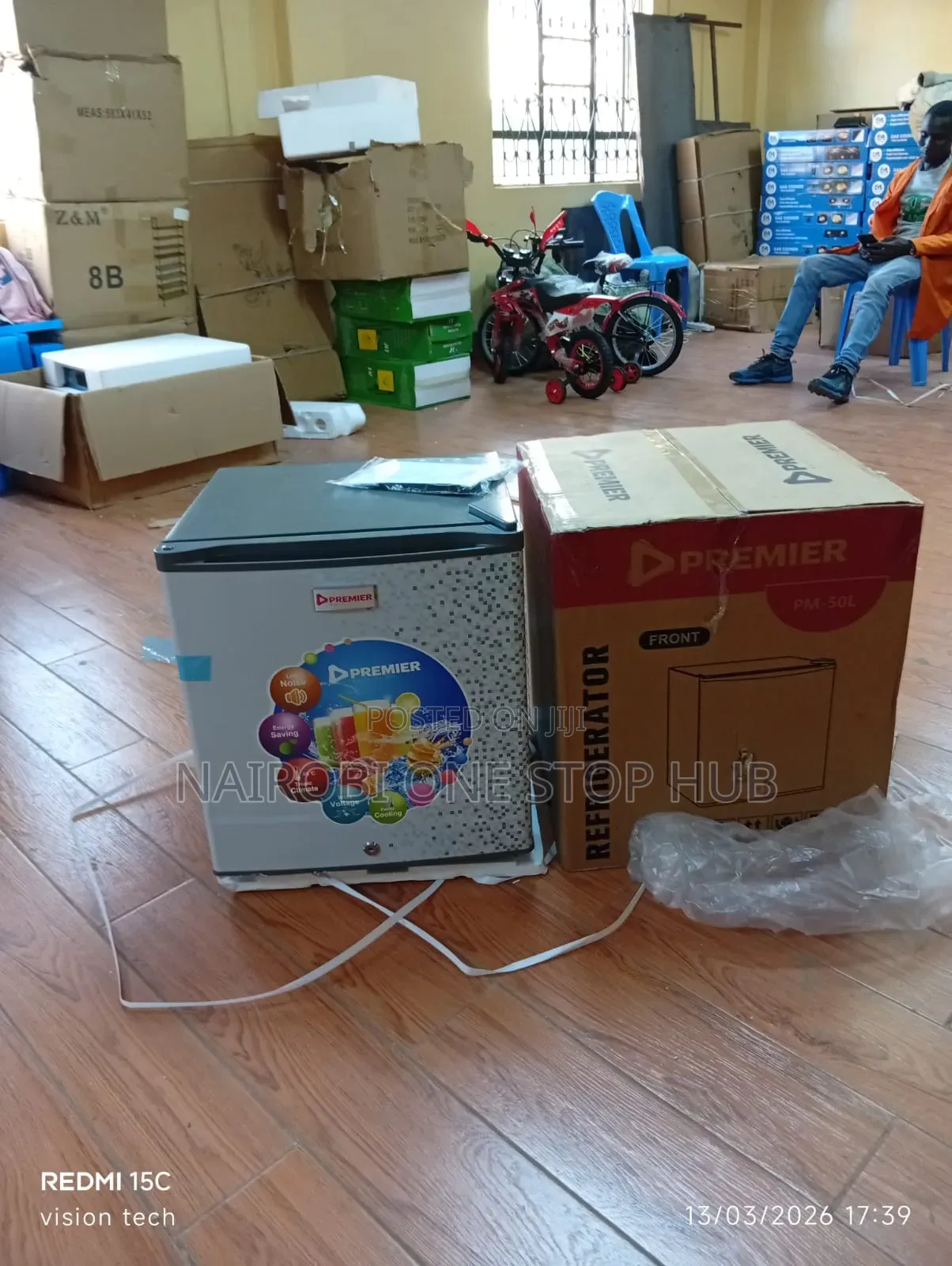 Premier Pm-50l Mini Fridge – 50 Litres