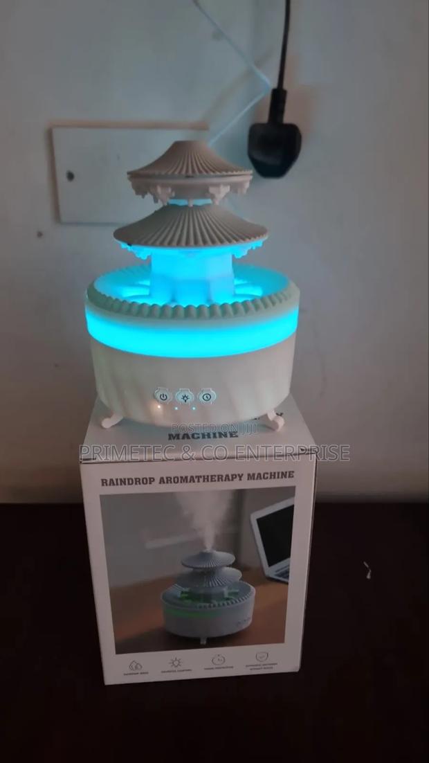 Double Roof 2 Levels Rain Drops Aromatherapy Humidier 350ml