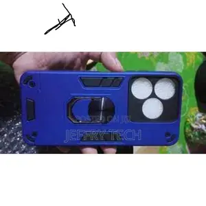 Infinix Hot 30 Play Shockproof Hybrid Armor Magnetic Ring Stand Cover