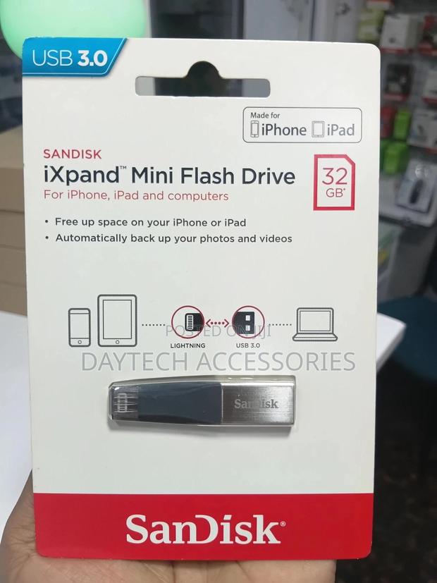 Sandisk Ixpand 32gb Mini Flash Drive for iPhone. - thumbnail 2