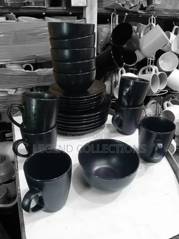 24pcs Ceramic Mable Dinner Set - thumbnail 6