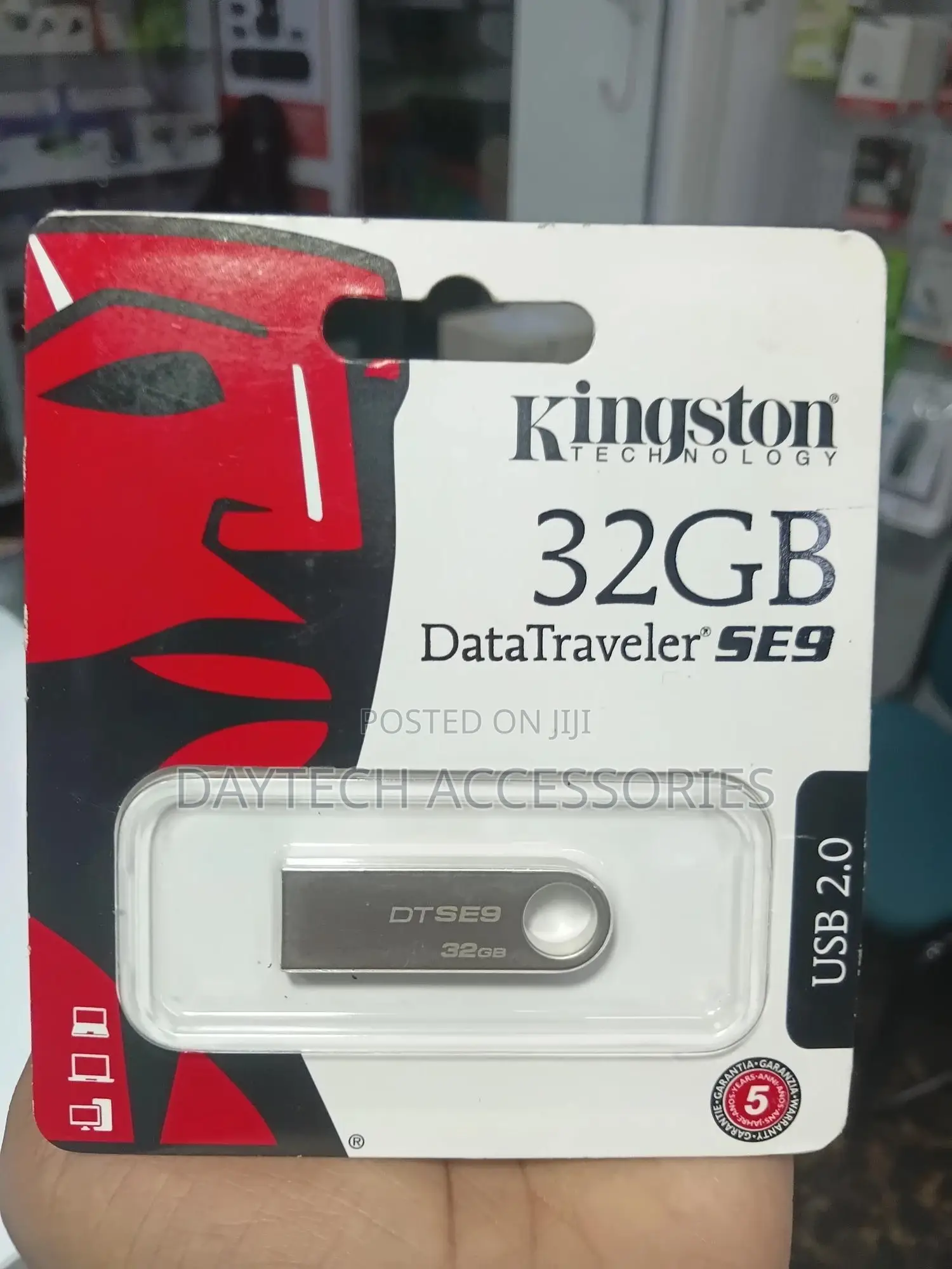 Kingston Digital Datatraveler Se9 32gb Usb 2.0 Flash Drive (32gbzet)