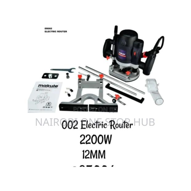 Makute Electric Router – Model 002 (2200w, 12mm) 