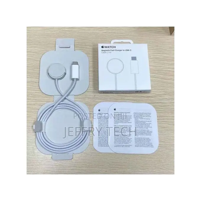Apple Watch Series 3 Original Magnetic Fast Charger Usb-C Cable (1 M)