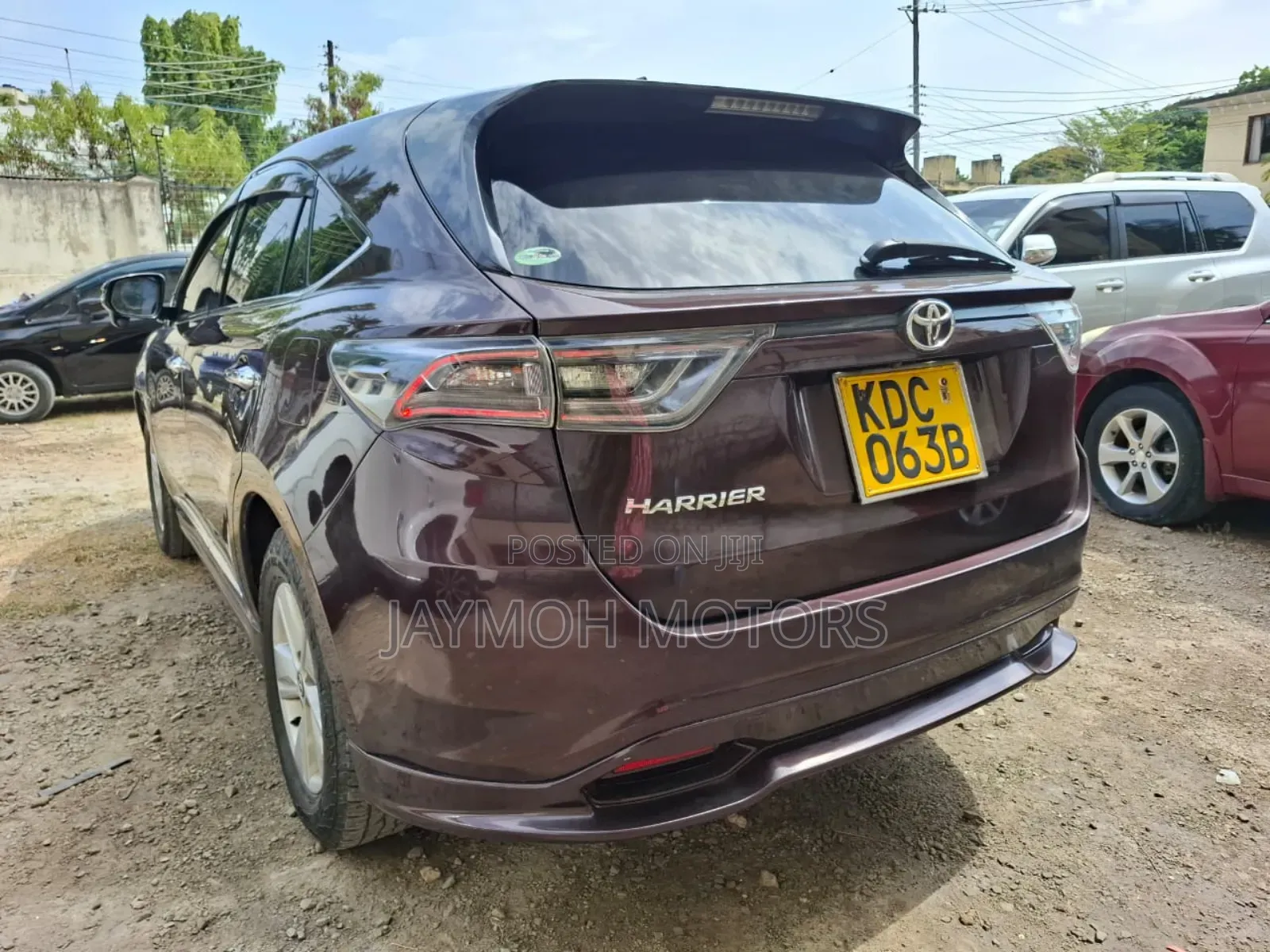 Toyota Harrier 2016 Maroon
