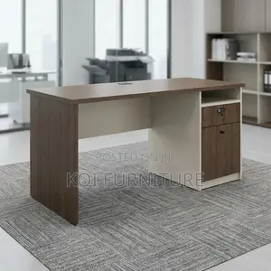Office Desk ; 1.2 M Brown Imported Executive Home Office Desk