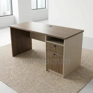 Office Desk ; 1.2 M Brown Imported Executive Home Office Desk