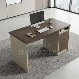 Office Desk ; 1.2 M Brown Imported Executive Home Office Desk