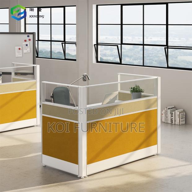 Office Desk : One-Way Office Modular Partition Workstation - thumbnail 2