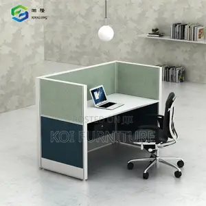 Office Desk : One-Way Office Modular Partition Workstation