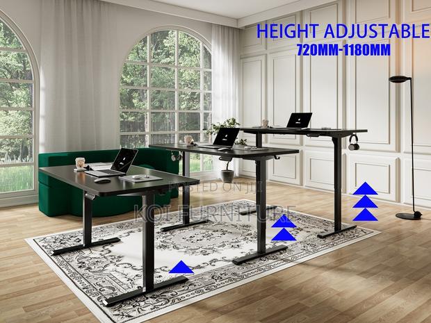 Office Table; Prestige 1.2m Electric Modern Workstation Desk - thumbnail 4