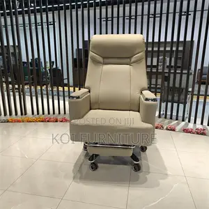 Office Chair; High Back Heavy Leather Ceo Chair