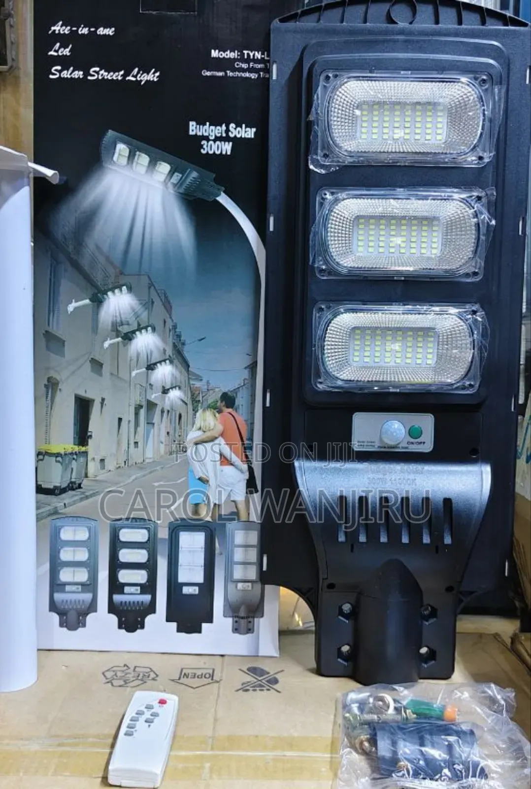 New 300w Solar Street Light + Pole/300q Solar Street Light