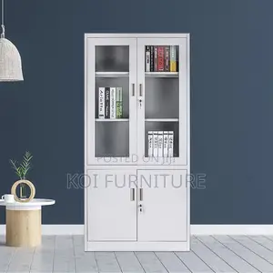 Office Cabinet; Half Glass Office Filing Cabinet