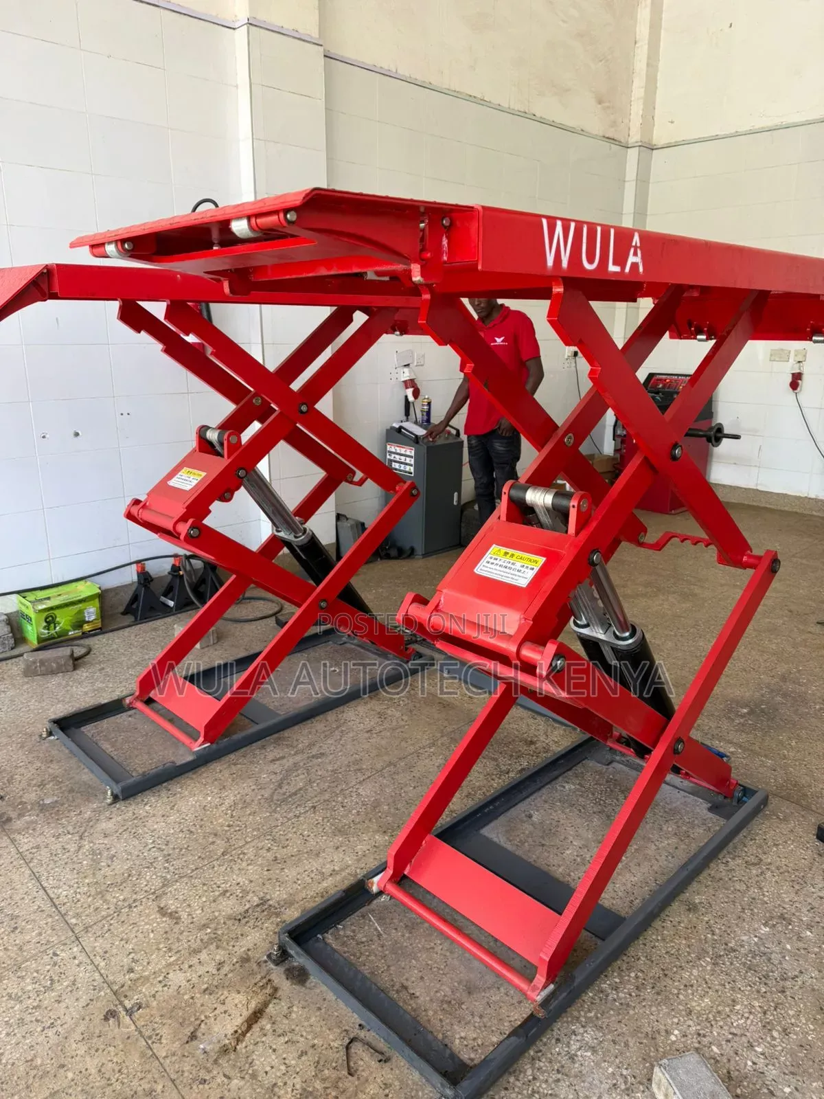 Heavy Duty High Quality Machine 1.85m High Scissor Carlift